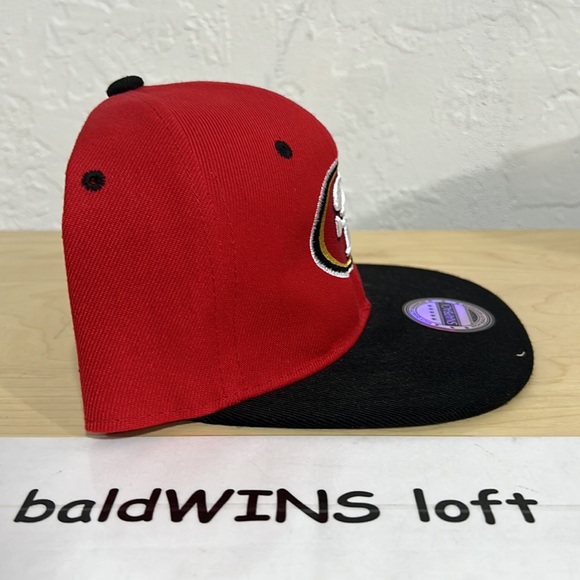 NFL San Francisco 49ers SnapBack Red Hat - Picture 5 of 5